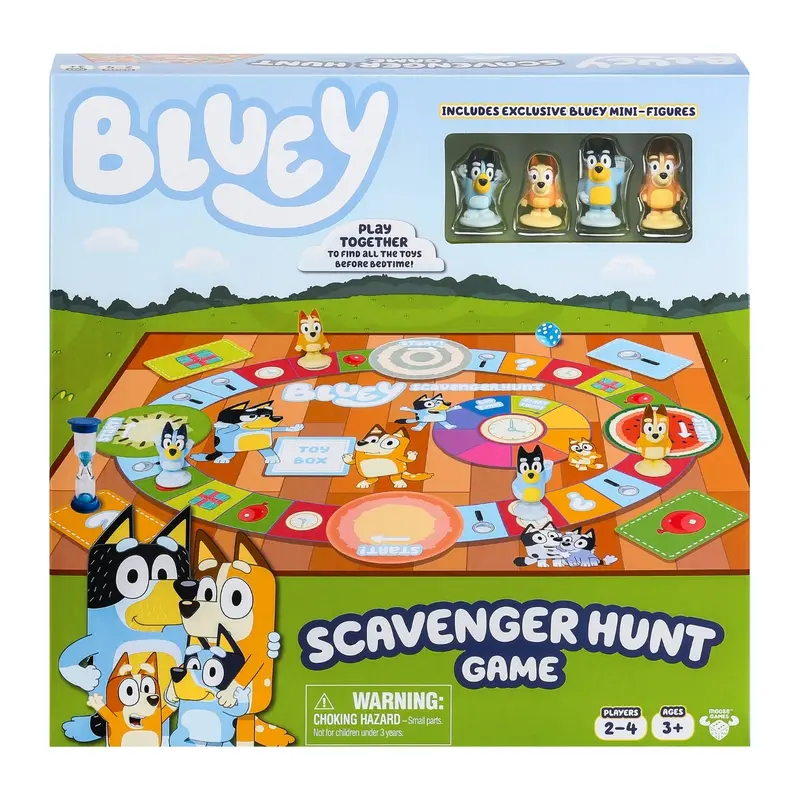 Moose Toys Bluey Scavenger Hunt Adventure Game 1
