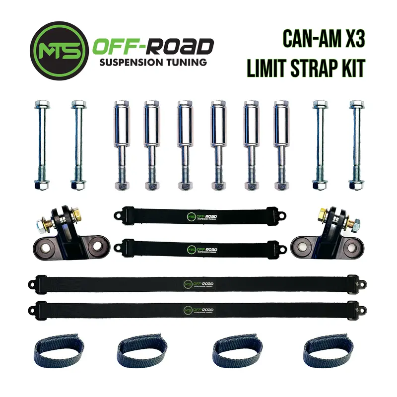 Mts Off-Road Can-Am Maverick X3 Travel Limiter Strap Kit 1