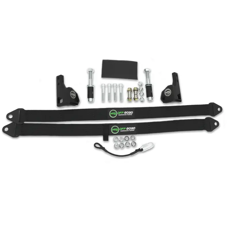 Mts Off-Road Rear Limit Strap Kit For Polaris Rzr Turbo R & Pro S 1