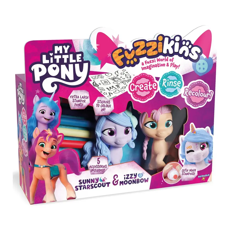 My Little Pony Fuzzikins Twin Set – Sunny & Izzy 1