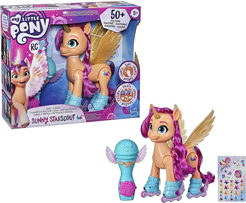 My Little Pony Sing N’ Skate Sunny – Musical Skating Pony Toy 1