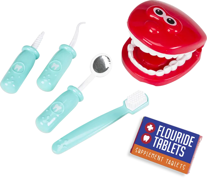 My World My Play Kids Dentist Role-Play Toy Set 1