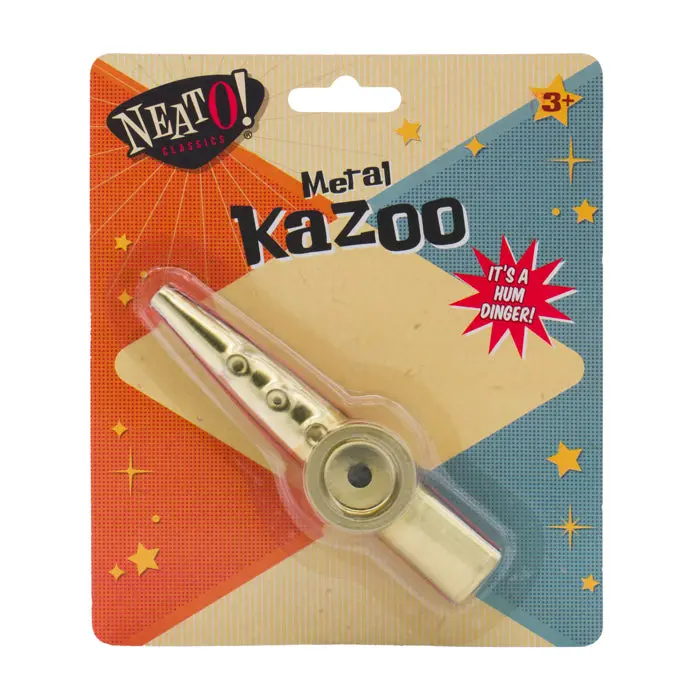 Neato! Metal Kazoo – Compact Brass-Style Musical Frustration-Free Instrument 1