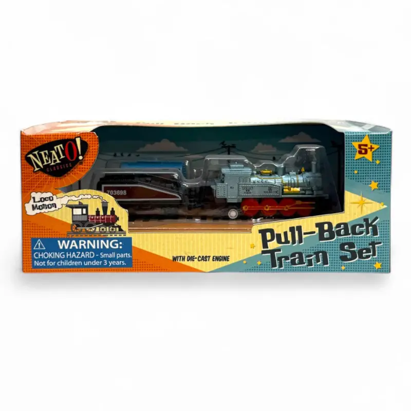 Neato! Pull-Back Locomotion Train Set For Kids 1