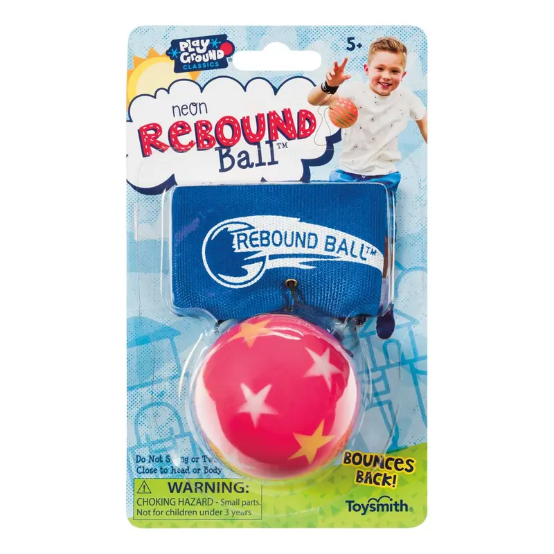 Neon Rebound Ball – High-Visibility Bouncing Toy 1