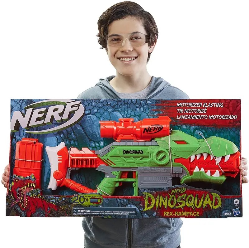 Nerf Dinosquad Rex-Rampage Motorized Dart Blaster 1