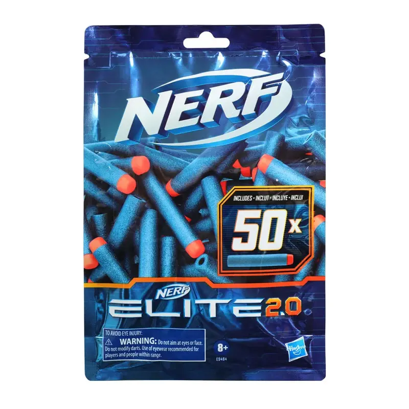 Nerf Elite 2.0 Commander Rd-6 Dart Blaster With 50-Dart Refill Pack 1