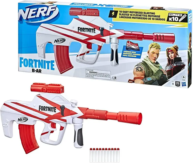 Nerf Fortnite B-Ar Motorized Dart Blaster 1