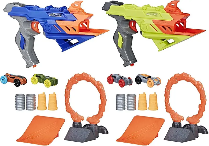 Nerf Nitro Duelfury Demolition Racing Set – High-Speed Stunt Track 1