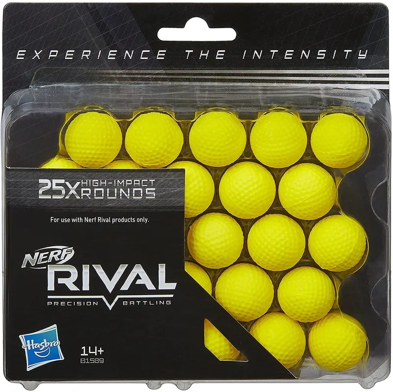 Nerf Rival 25-Round Foam Ball Refill Pack 1