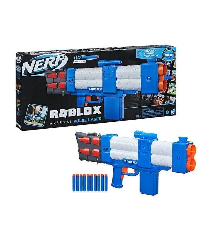Nerf Roblox Arsenal Pulse Laser Blaster – Motorized Dart Shooter 1