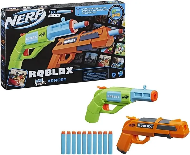 Nerf Roblox Jailbreak Armory Set – Dual Blaster Bundle 1