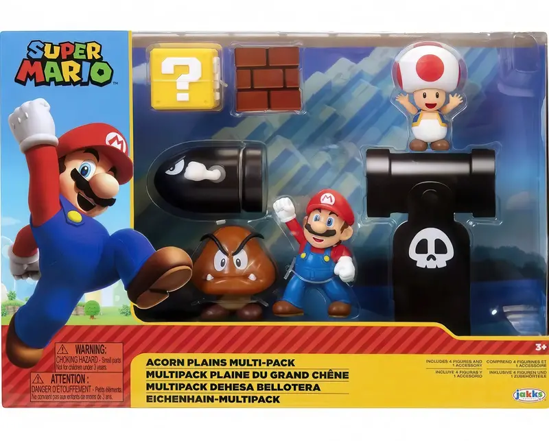 Nintendo Super Mario Acorn Plains Playset With Figures 1