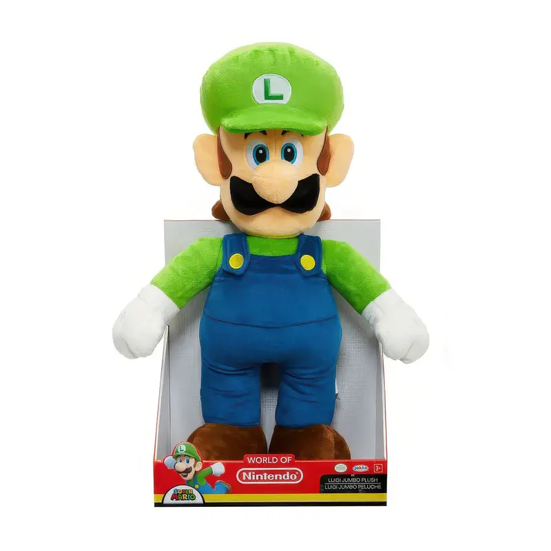 Nintendo Super Mario Luigi Jumbo Plush (50 Cm) 1