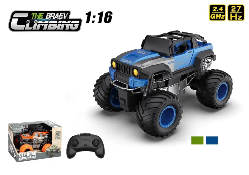 Off-Road Rc Monster Truck – 1:16 Scale All-Terrain Vehicle 1