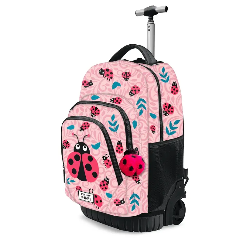 Oh My Pop! Ladybug Rolling Backpack – Rose Gts Fan Edition 1