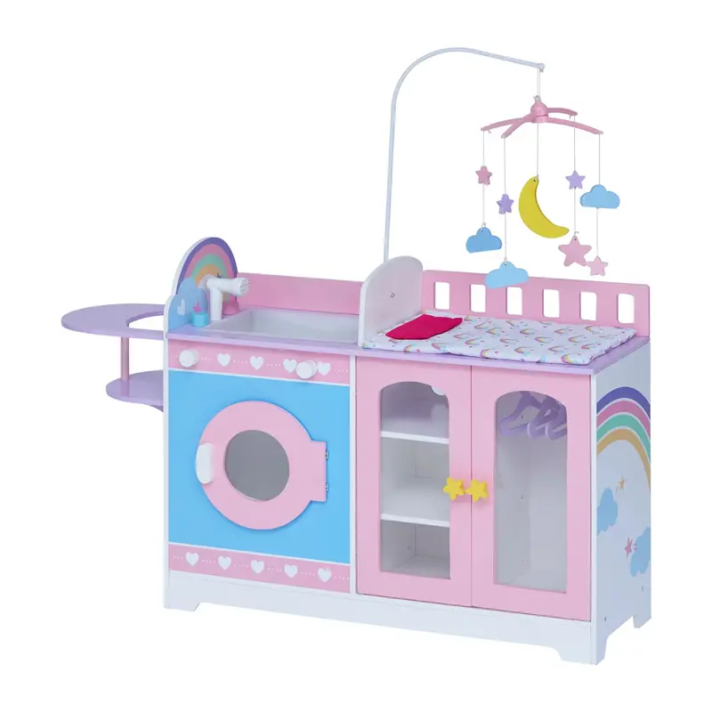 Olivia'S Little World 6-In-1 Doll Nursery & Changing Station 1
