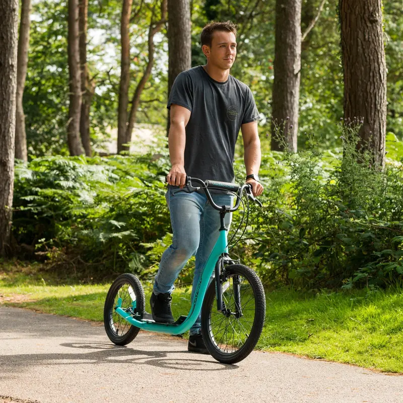 Osprey Bmx Big-Wheel Scooter – Blue 1