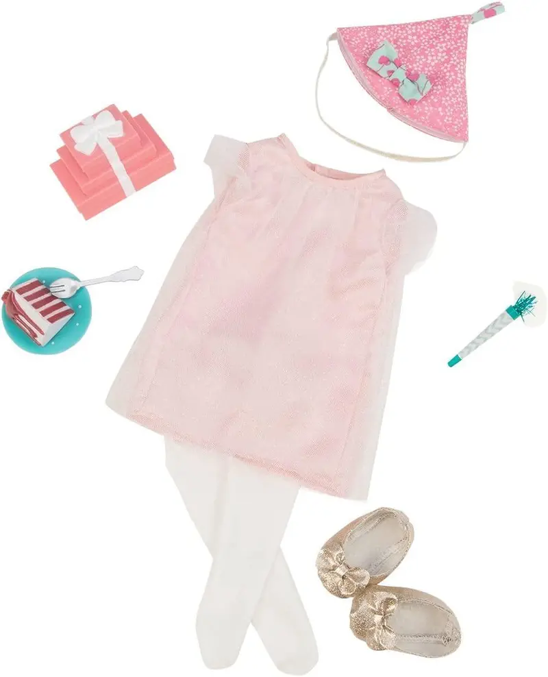 Our Generation Birthday Surprise Deluxe Doll Clothing Set 1