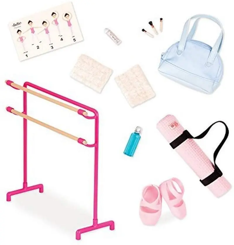 Our Generation Dancing Feet Ballet Accessory Set For 18-Inch Dolls 1