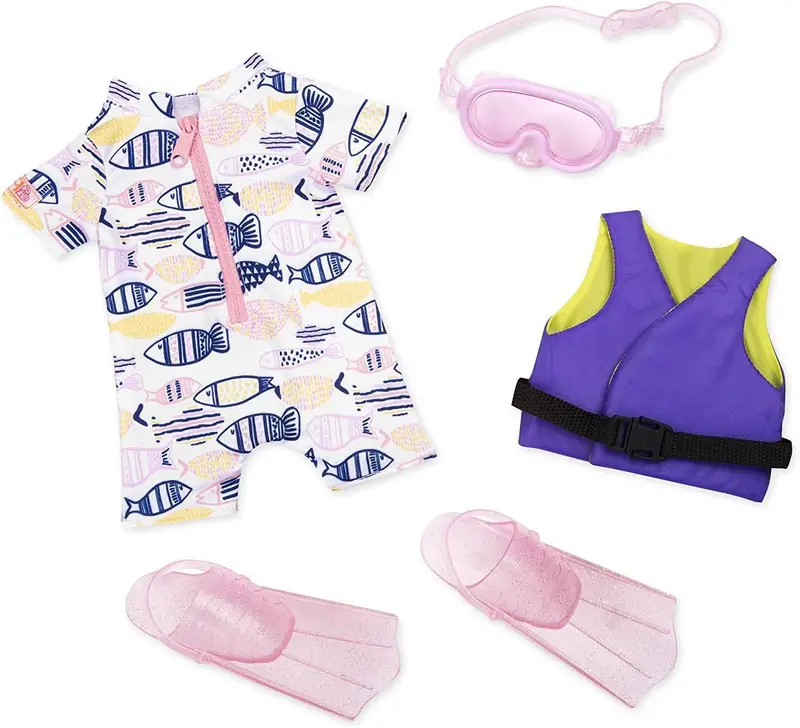 Our Generation Diving Adventure Deluxe Doll Outfit 1