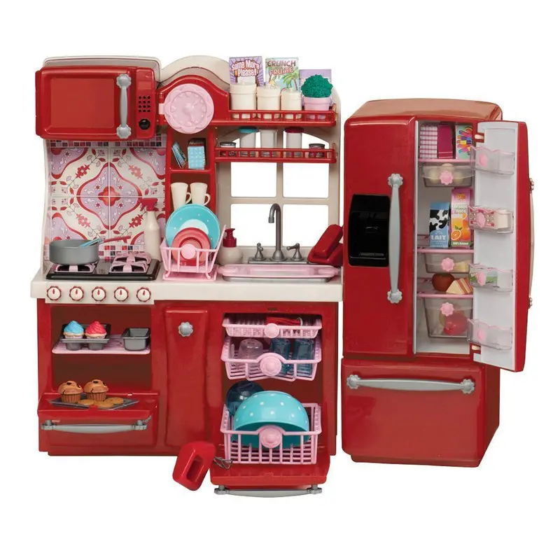 Our Generation Gourmet Kitchen Playset – Pink Edition 1