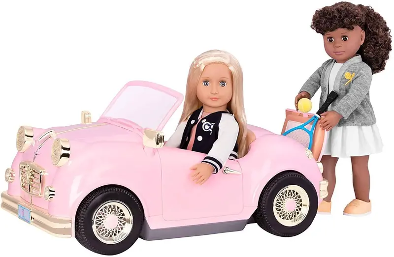 Our Generation Pink In The Driver’S Seat Retro Cruiser Toy Vehicle 1
