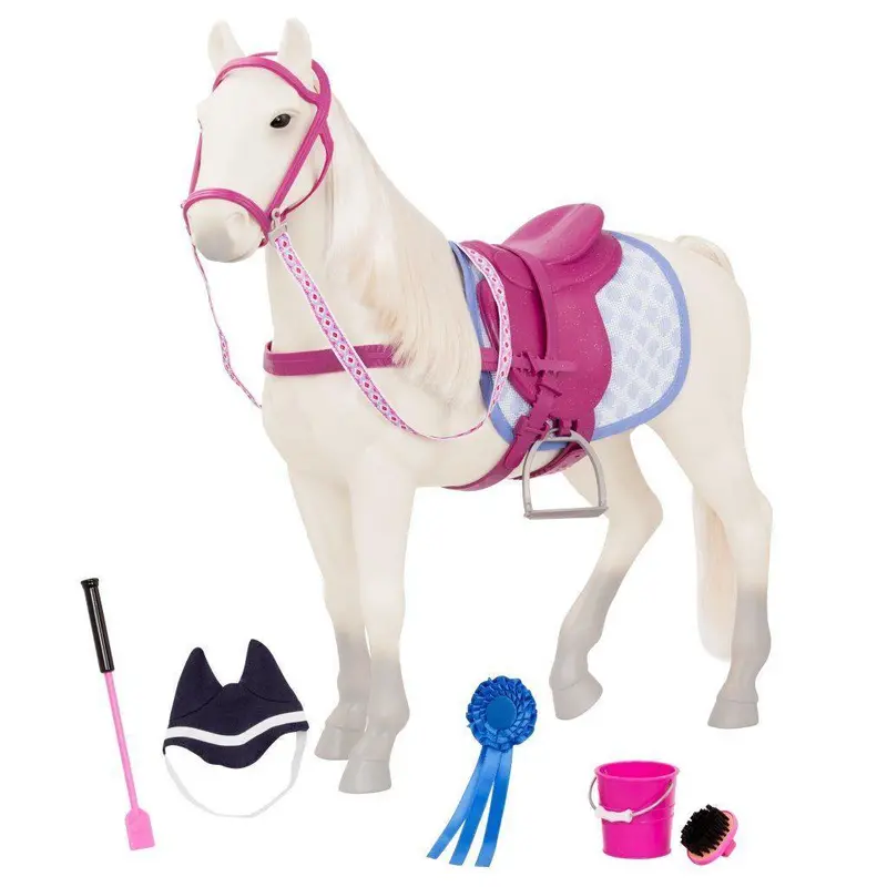Our Generation Sterling Grey Horse Companion For 18-Inch Dolls 1
