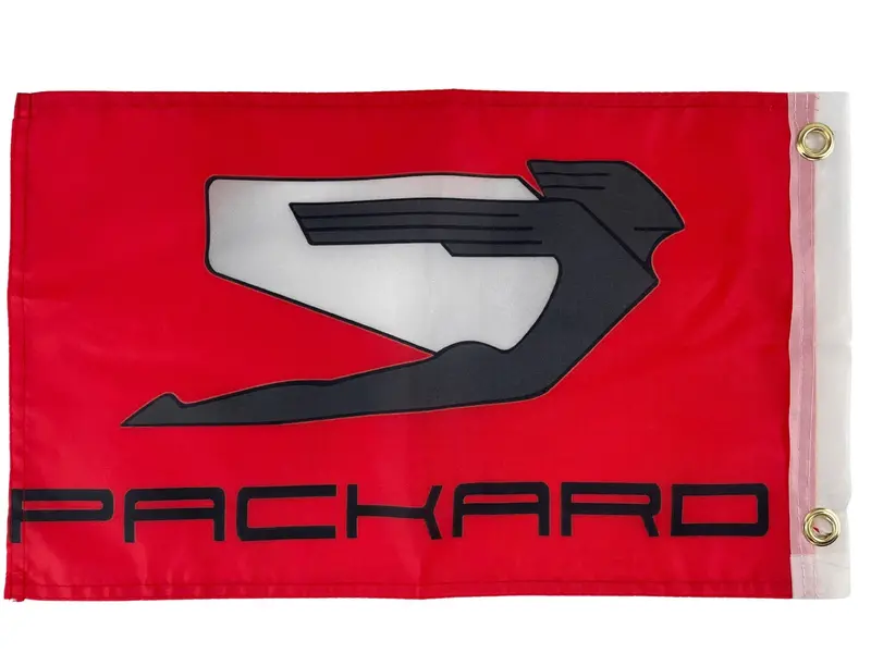 Packard Performance Branded Flag – Official Team Decal 1