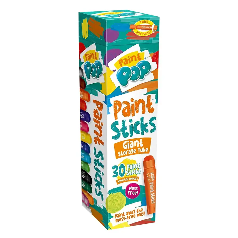 Paint Pop Giant Paint Stick Set – 30-Tube Refill Pack 1