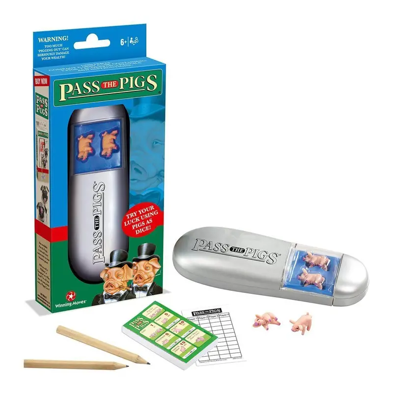 Pass The Pigs Classic Dice Tossing Party Game 1