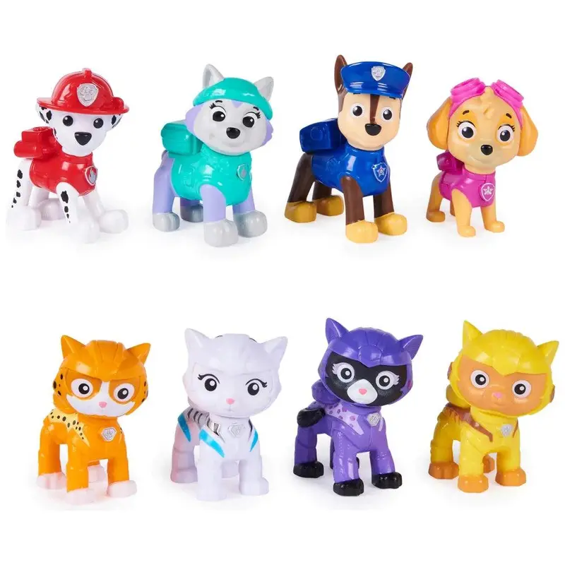 Paw Patrol & Cat Pack Collector Gift Set – 8 Unique Action Figures 1