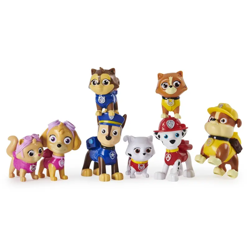 Paw Patrol Multipack Action Figures – Assorted Pup Hero Toys 1