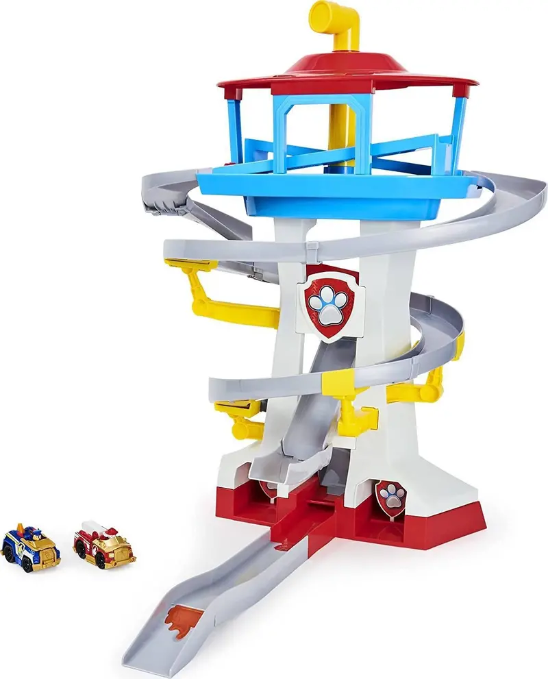 Paw Patrol True Metal Adventure Bay Speedway – Die-Cast Racing Playset 1