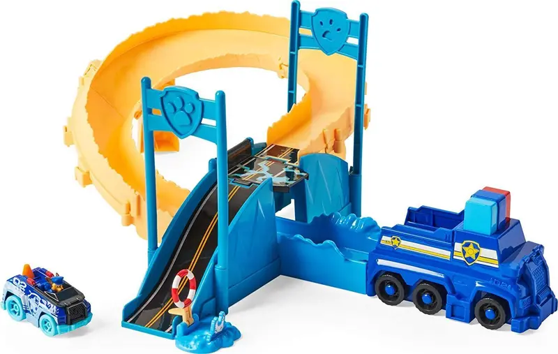 Paw Patrol True Metal Chase Rescue Track – Light & Sound Playset 1