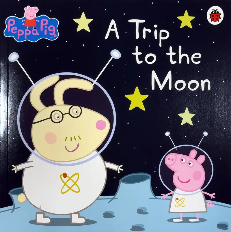 Peppa Pig Adventure Storybook: A Trip To The Moon – Illustrated Paperback 1