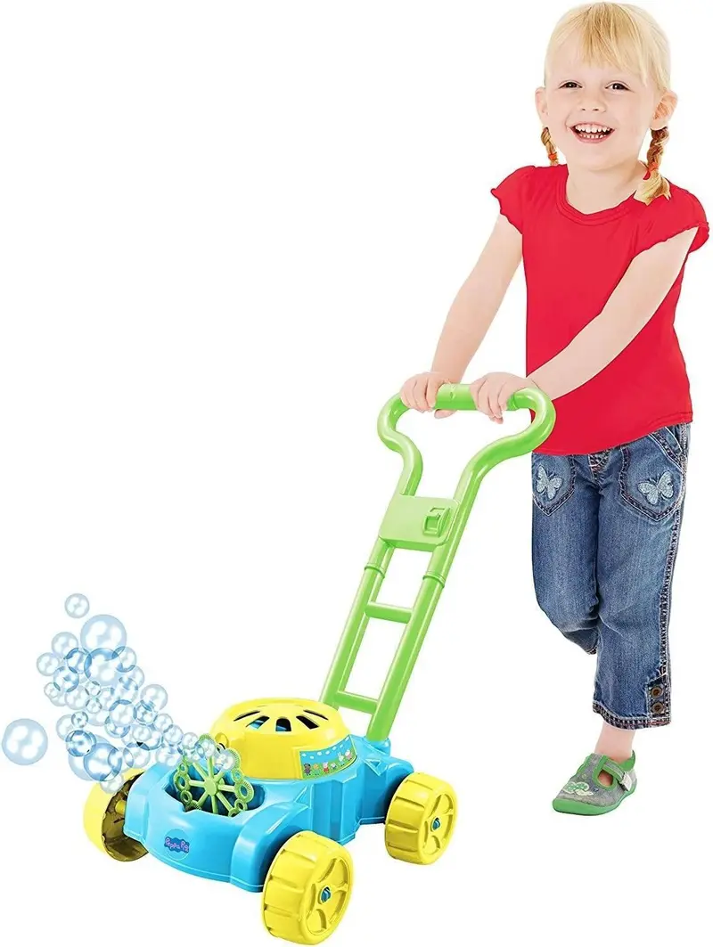 Peppa Pig Bubble Mower Toy – Fun Outdoor Ride-On With Bubble Blowing Feature 1