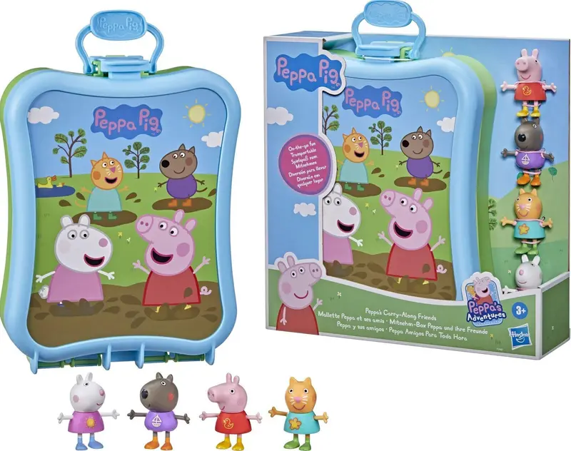 Peppa Pig Carry-Along Friends Play Set 1