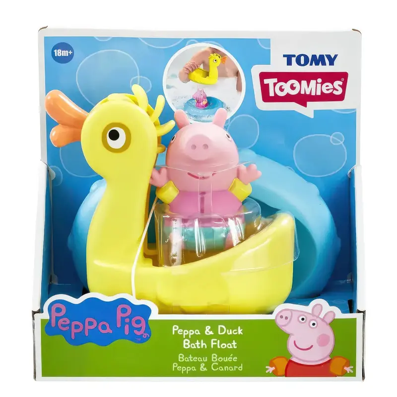 Peppa Pig & Duck Dual Bath Float Set 1