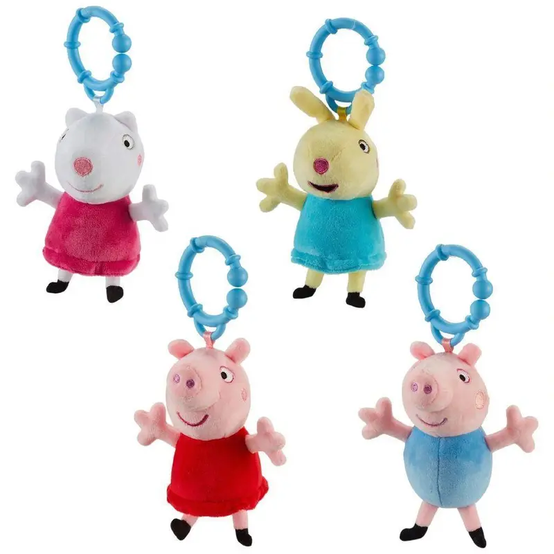 Peppa Pig First-Ever Character Clip-On Toys For Toddlers 1
