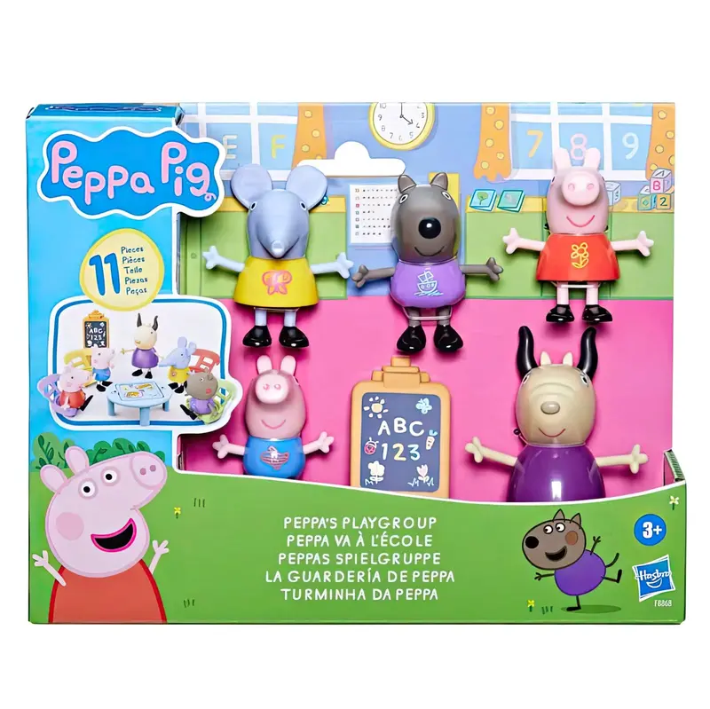 Peppa Pig School Playgroup Adventure Toy Set 1