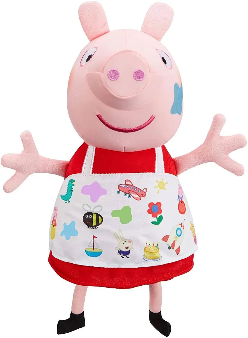 Peppa Pig Splash & Reveal Plush Toy – 27Cm Interactive Bath Buddy 1
