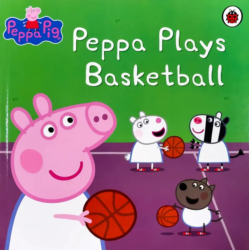 Peppa Pig Sports Story: Peppa Plays Basketball – Energetic, Teamwork-Focused Book 1