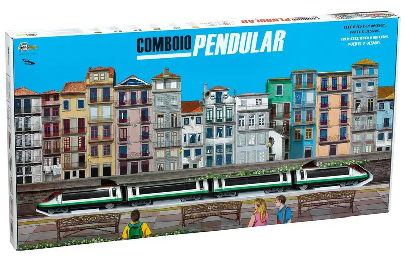 Pequetren Pendular High-Speed Train Model – European Rail Design (No. 770) 1