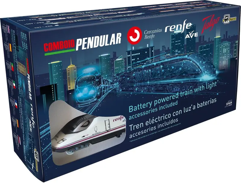 Pequetren Renfe Ave High-Speed Train Replica – Detailed Model (No. 405) 1