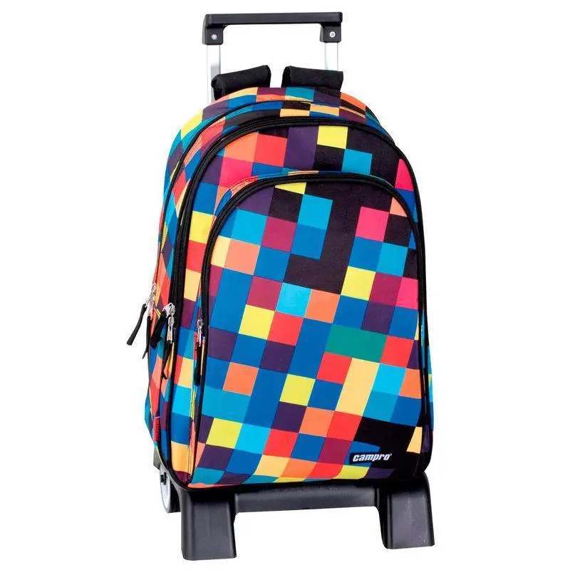 Perona Campro Cosmic-Themed Rolling Trolley – 42 Cm School Bag 1