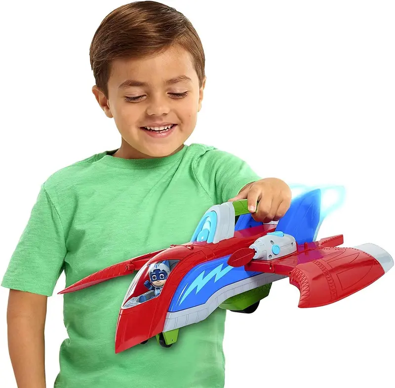 Pj Masks Air Jet Vehicle Playset With Launch Features 1