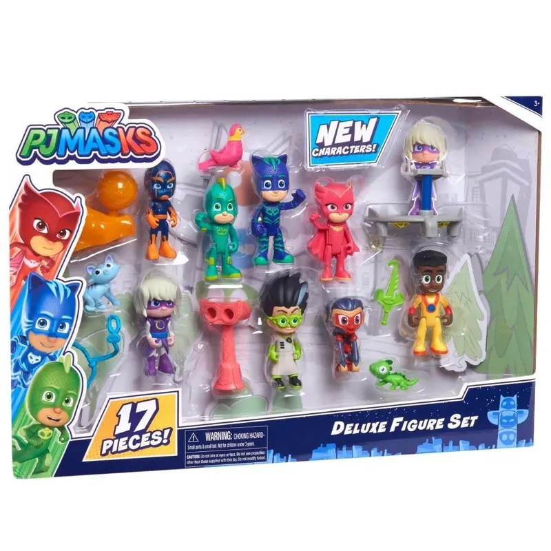 Pj Masks Deluxe Action Figures – Series 2 Hero Collection Set 1