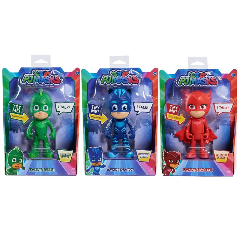 Pj Masks Deluxe Talking Figure – Voice-Activated Character Toy (Assorted Styles) 1