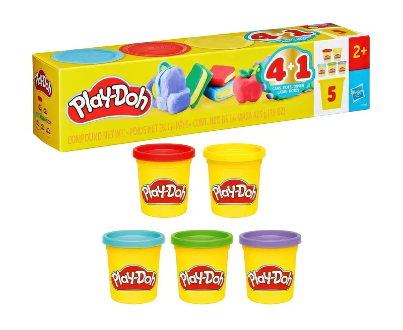 Play-Doh Back-To-School 5-Pack Set For Kids 1